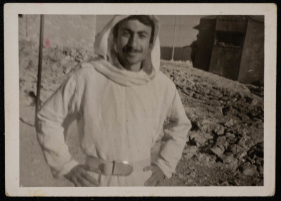 A Photograph of Tayeʿ ar-Rimawy at Bani Zeid School