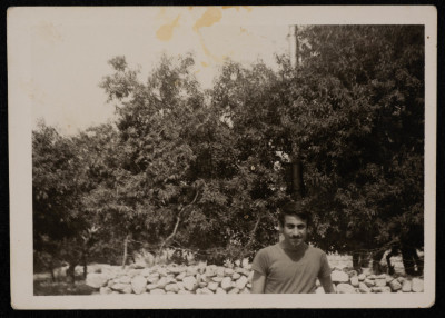 A Photograph of Tayeʿ ar-Rimawy in Beit Rima Village 