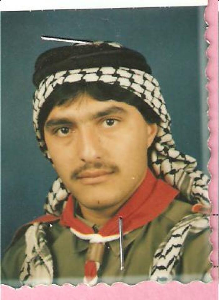 Portraite of Solaiman Qahoosh; a member of The First Ramallah Scout Group (Sareyyet Ramallah)