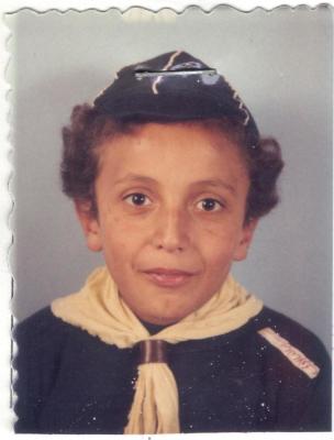 Portraite of Hasan Abu Laban; a member of The First Ramallah Scout Group (Sareyyet Ramallah)