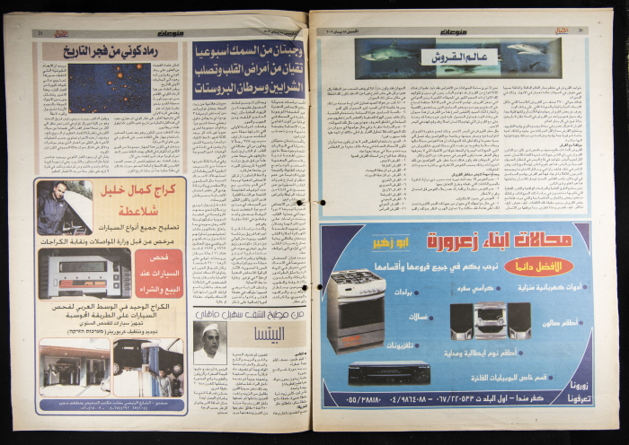العدد 27 من جريدة الأهالي 18 نيسان 2002