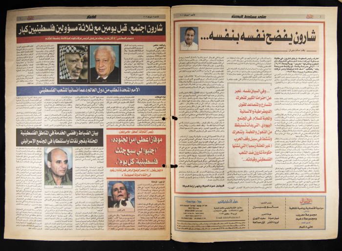 Al-Ahali Newspaper, Issue no. 8, 3 February 2002
