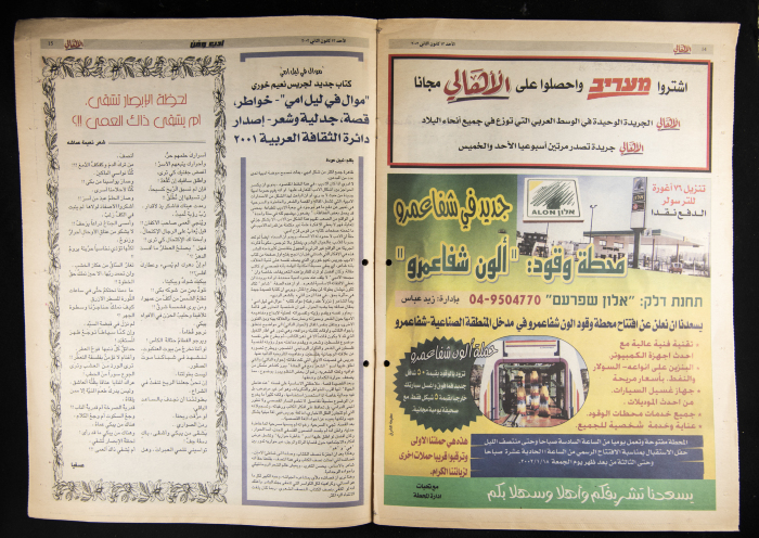 Al-Ahali Newspaper, Issue no. 2, 13 January 2002
