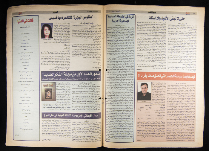 Al-Ahali Newspaper, Issue no. 14, 28 February 2002
