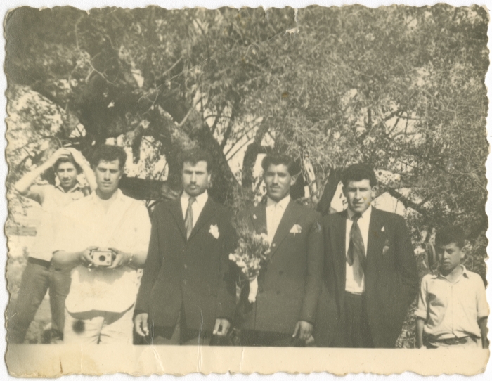 A wedding celebration of Ali al-Zeni, the village of al-Mazraa', 1953