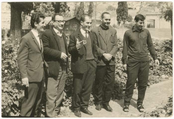  Foreign supporters on a visit to the Upper Galilee, 1970