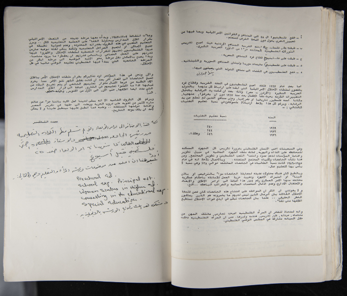 The Women's Conference on the Palestinian - Italian Relationship, 1988 