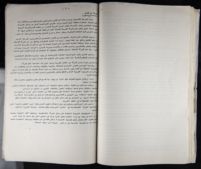 The Women's Conference on the Palestinian - Italian Relationship, 1988 