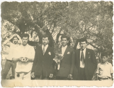 A wedding celebration of Ali al-Zeni, the village of al-Mazraa