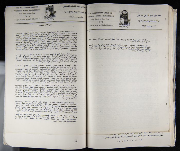 The Women's Conference on the Palestinian - Italian Relationship, 1988 