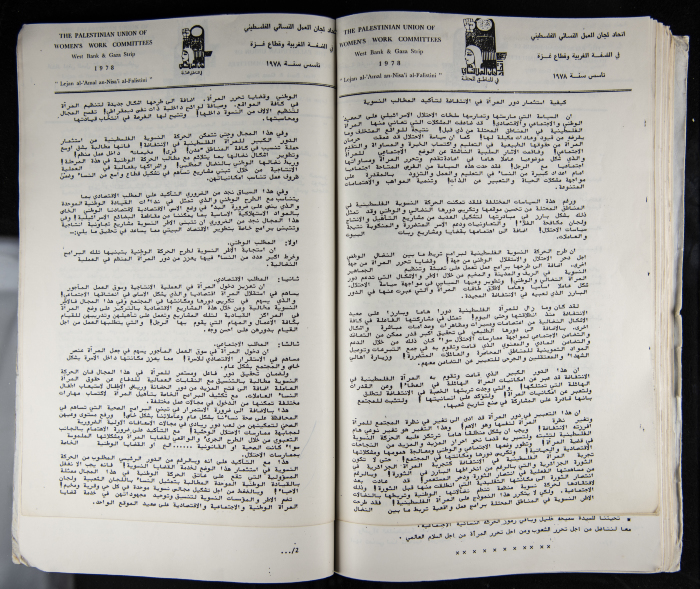 The Women's Conference on the Palestinian - Italian Relationship, 1988 
