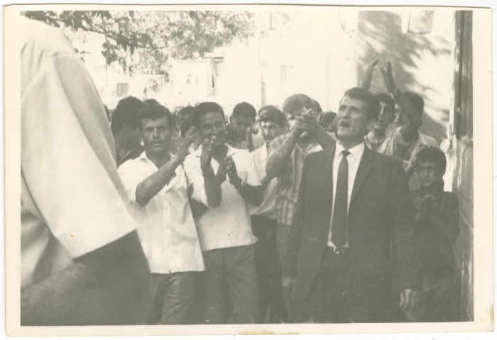 Shahin Jeries organizes. Palestinian Zajal during Zaffa, the Upper Galilee,1970