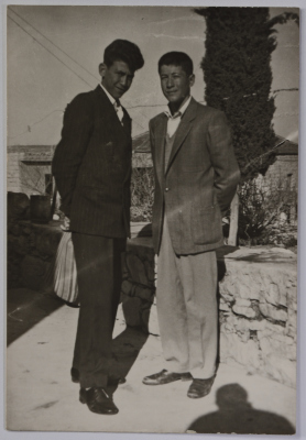 Two males from the Uthman family in Beit Safafa in 1968