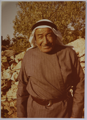 محمد عثمان من قرية بيت صفافا في القدس عام 1977