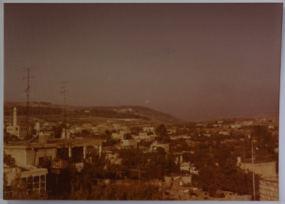 منظر عام لقرية بيت صفافا عام 1977