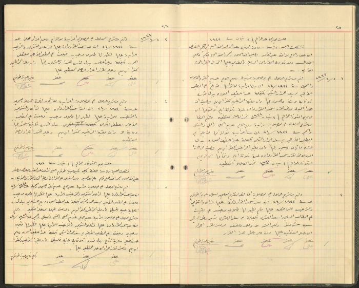 Minutes of Meetings for Tulkarem Municipal Council 