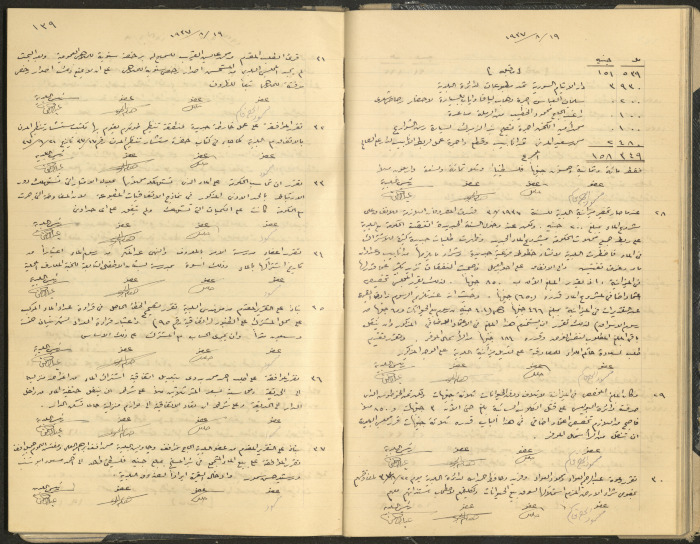 Tulkarem Municipal Council Minutes