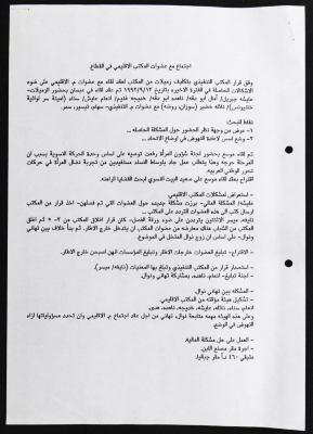The Executive Committee of the Palestinian Federation of Women