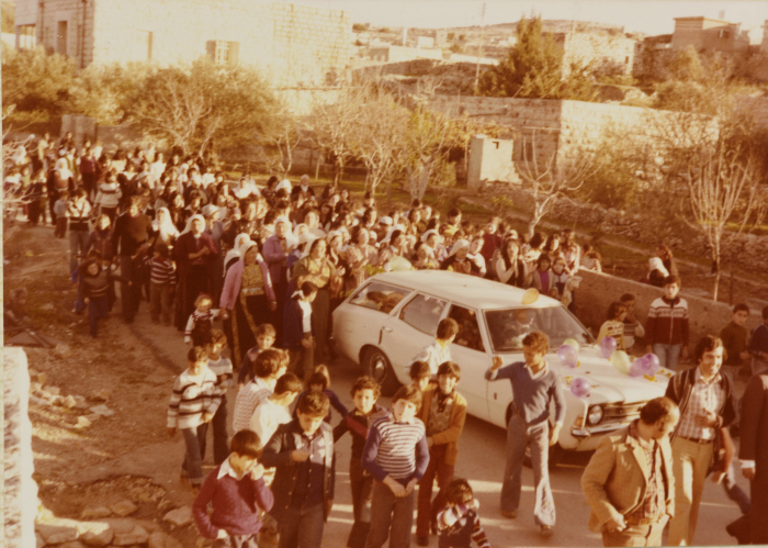 Mustafa Uthman's wedding in Beit Safafa
