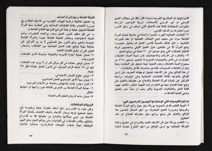 مداخلات دورة اللجنة العليا لاتحاد لجان العمل النسائي