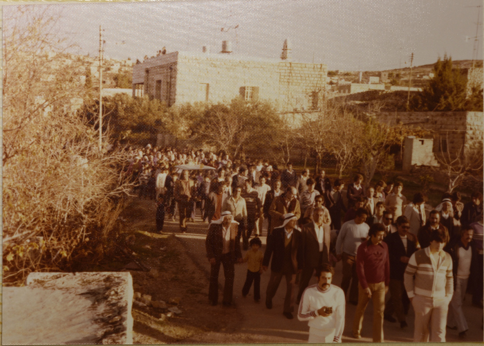 Mustafa Uthman's wedding in Beit Safafa