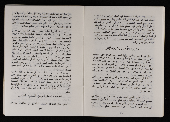 ورقة عمل اتحاد لجان العمل النسائي الفلسطيني لمؤتمر المرأة العالمي المنعقد في نيروبي، آذار 1986
