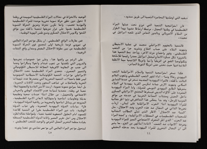 ورقة عمل اتحاد لجان العمل النسائي الفلسطيني لمؤتمر المرأة العالمي المنعقد في نيروبي، آذار 1986

