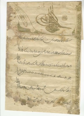 An Ottoman Firman to Join the Military Draft, 29 August 1906