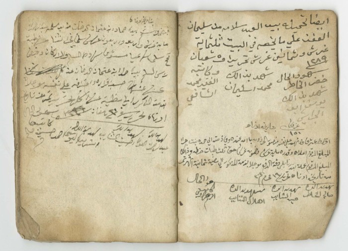 A Financial Transactions Log by Hasan as-Saleh, 1868-1925