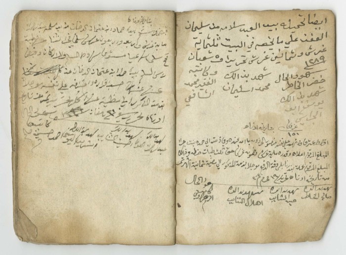 A Financial Transactions Log by Hasan as-Saleh, 1868-1925