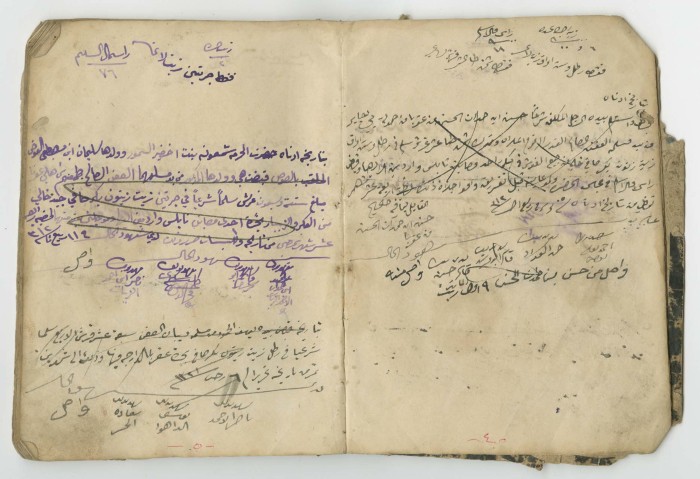 A Financial Transactions Log by Hasan as-Saleh, 1886-1922