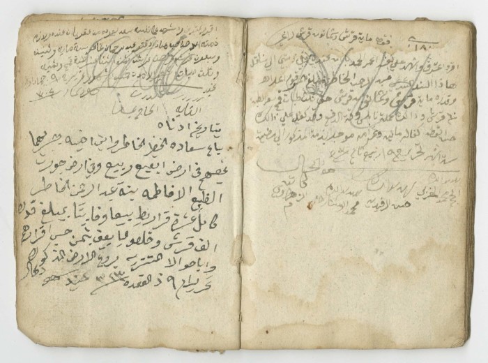 A Financial Transactions Log by Hasan as-Saleh, 1868-1925