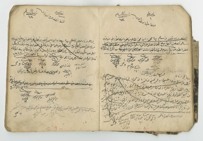 A Financial Transactions Log by Hasan as-Saleh, 1886-1922