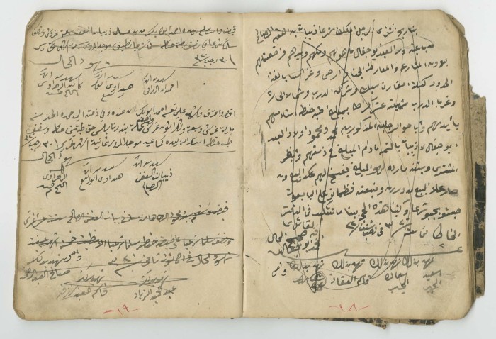 A Financial Transactions Log by Hasan as-Saleh, 1886-1922