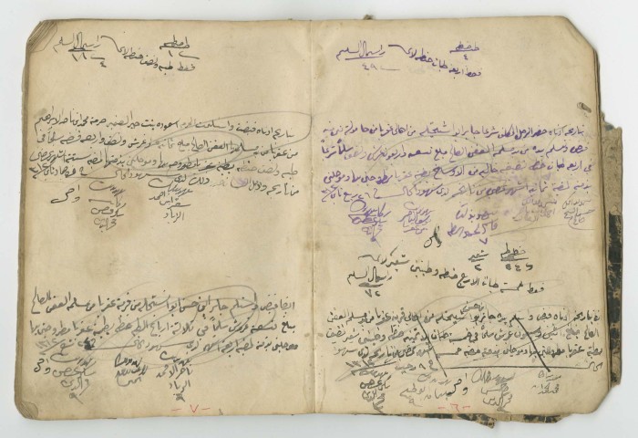 A Financial Transactions Log by Hasan as-Saleh, 1886-1922