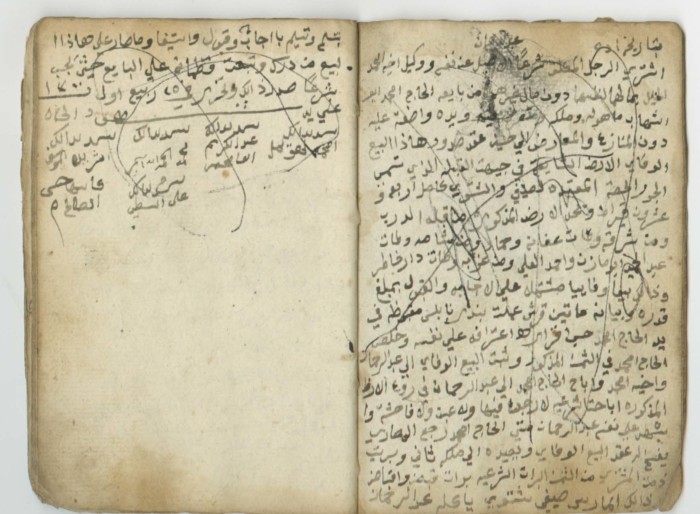 A Financial Transactions Log by Hasan as-Saleh, 1868-1925