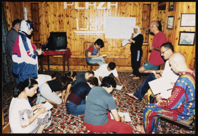 A Photograph of Drama Teacher Training, 2002
