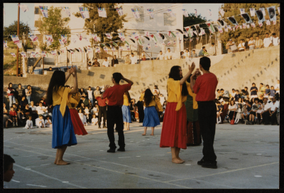 العرض النهائي لعمل مسرحي طلابي في مدرسة الرجاء اللوثرية	
