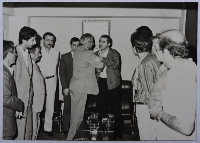 A Delegation from the Yemeni Embassy at Shahid Khaled Nazzal