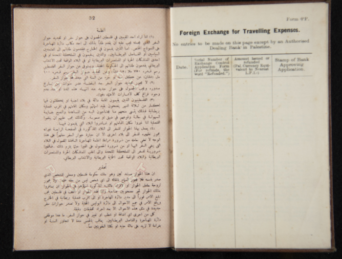 A Photograph of Nuhail Bsharah's Passport 