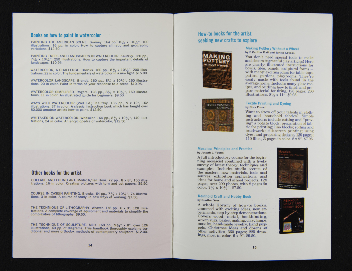 Academic Art Brochure