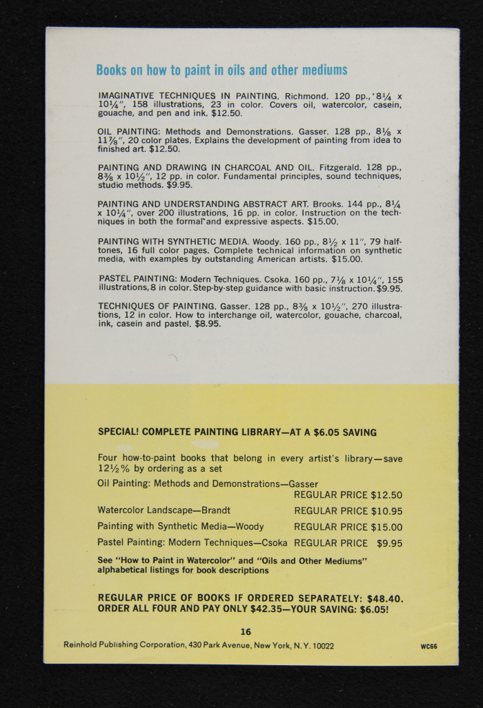 Academic Art Brochure