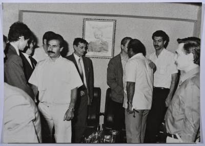 A Soviet Union Delegation at Shahid Khaled Nazzal