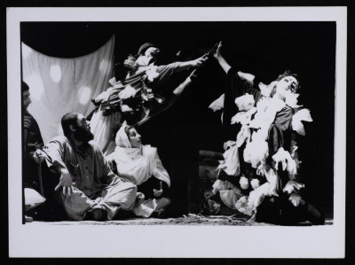 A Photograph of the "Kufur Shamma" Europe Tour, el-Hakawati Theatre 
