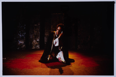 A Photograph of the "Al-Bahth An Umar al-Khayyam" Europe Tour, el-Hakawati Theatre 