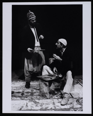 A Photograph of the "Kufur Shamma" Europe Tour, el-Hakawati Theatre 
