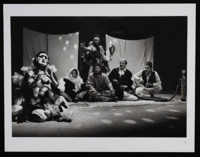 A Photograph of the "Kufur Shamma" Europe Tour, el-Hakawati Theatre 