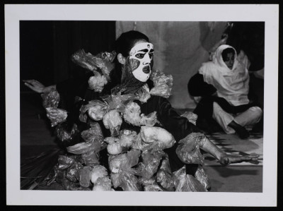 A Photograph of the "Kufur Shamma" Europe Tour, el-Hakawati Theatre 