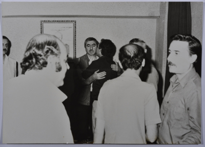 A Delegation from the Syrian Communist Party at Shahid Khaled Nazzal