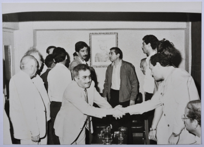 A Soviet Union Delegation at Shahid Khaled Nazzal